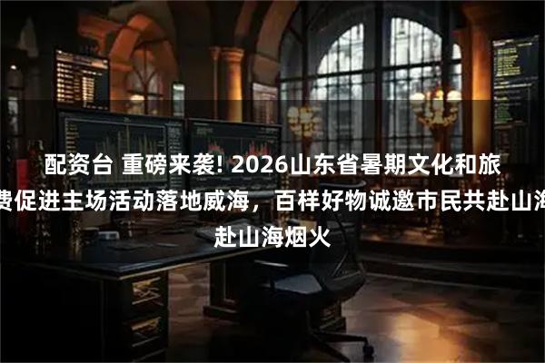 配资台 重磅来袭! 2026山东省暑期文化和旅游消费促进主场活动落地威海，百样好物诚邀市民共赴山海烟火